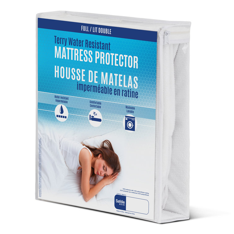 Safdie & Co. Inc. Hypoallergenic Fitted Mattress Cover & Reviews Wayfair
